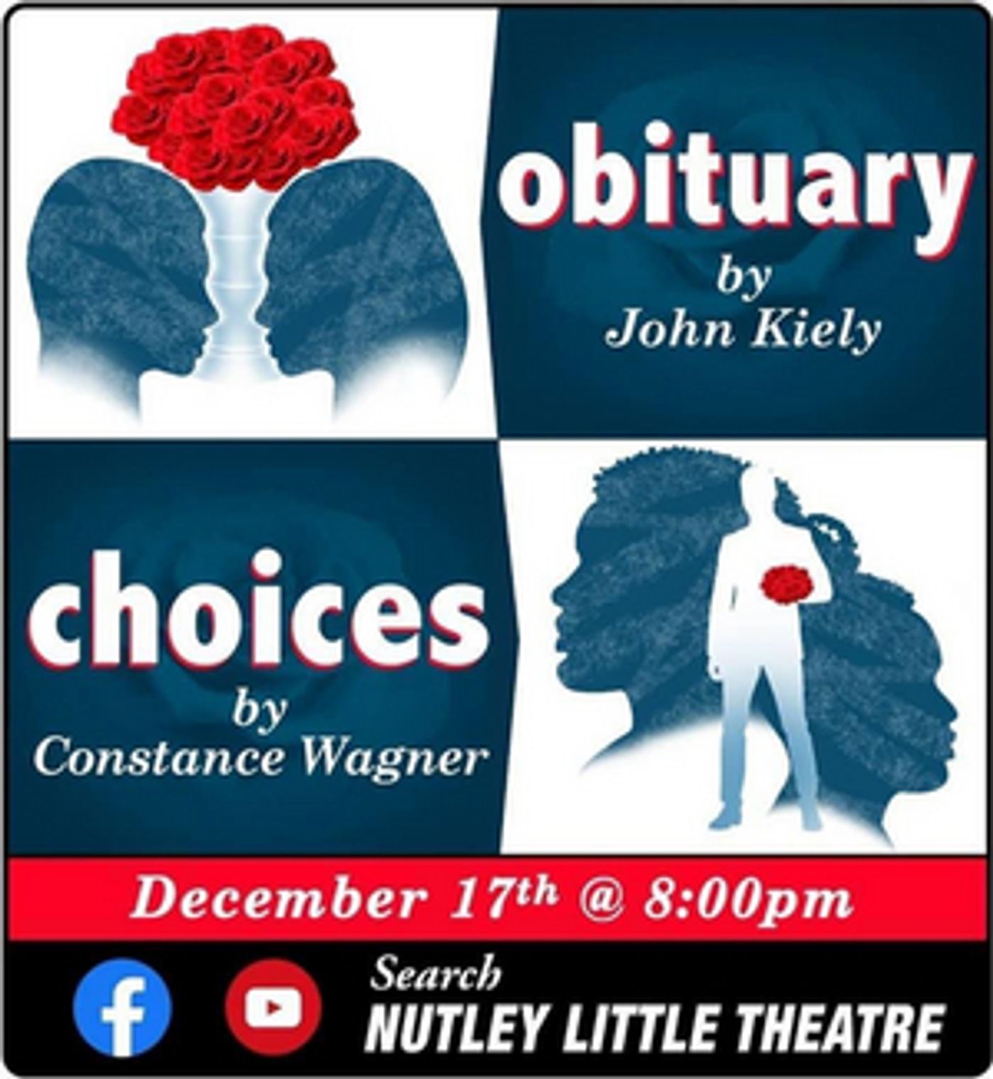 Interview: Cayla Lawrence & Frank Pagliaro of WE ARE FAMILY: VIRTUAL ONE ACT'S at Nutley Little Theatre  Image