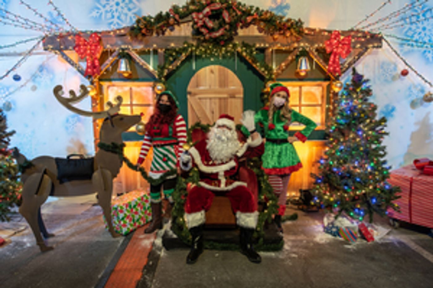 Feature: JOURNEY TO THE NORTH POLE at The Industrial Event Space Celebrates the Holidays  Image