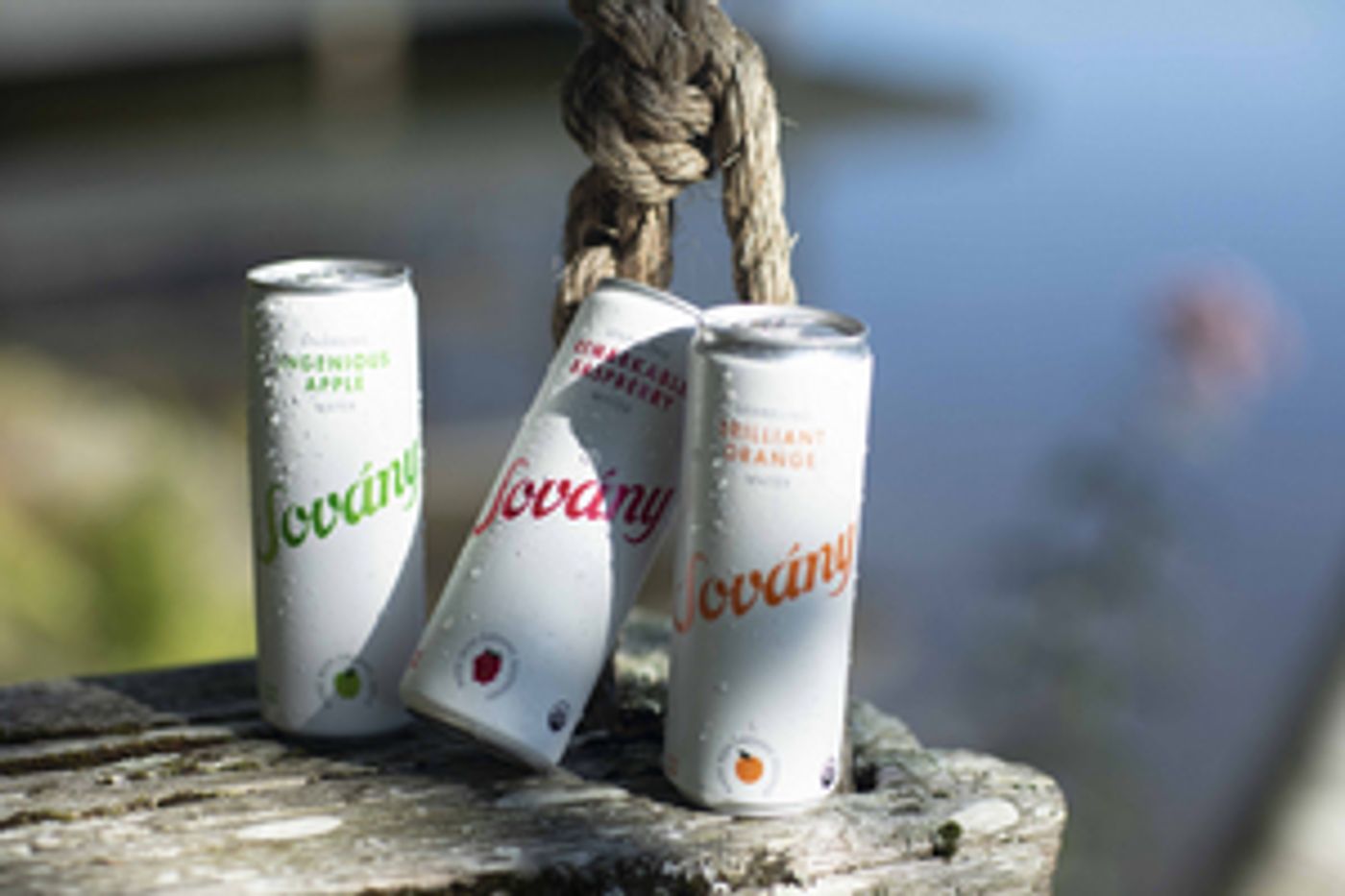 SOVANY Announces Sparkling Water Made with Organic Fruit  Image