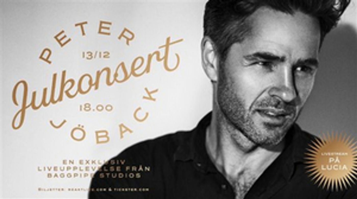 CHRISTMAS CONCERT WITH PETER JÖBACK 13 of December Live Stream  Image