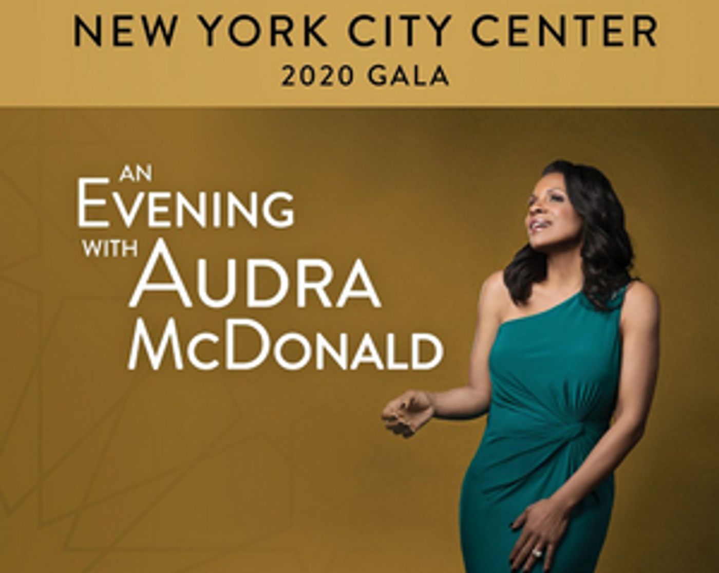 City Center 2020 Gala AN EVENING WITH AUDRA MCDONALD Viewing Extended City Center 2020 Gala AN EVENING WITH AUDRA MCDONALD Viewing Extended Image