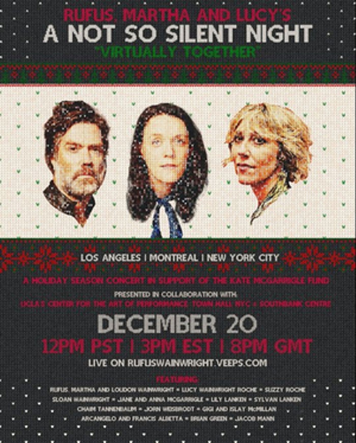 CAP UCLA Presents A NOT SO SILENT NIGHT - VIRTUALLY TOGETHER  Image