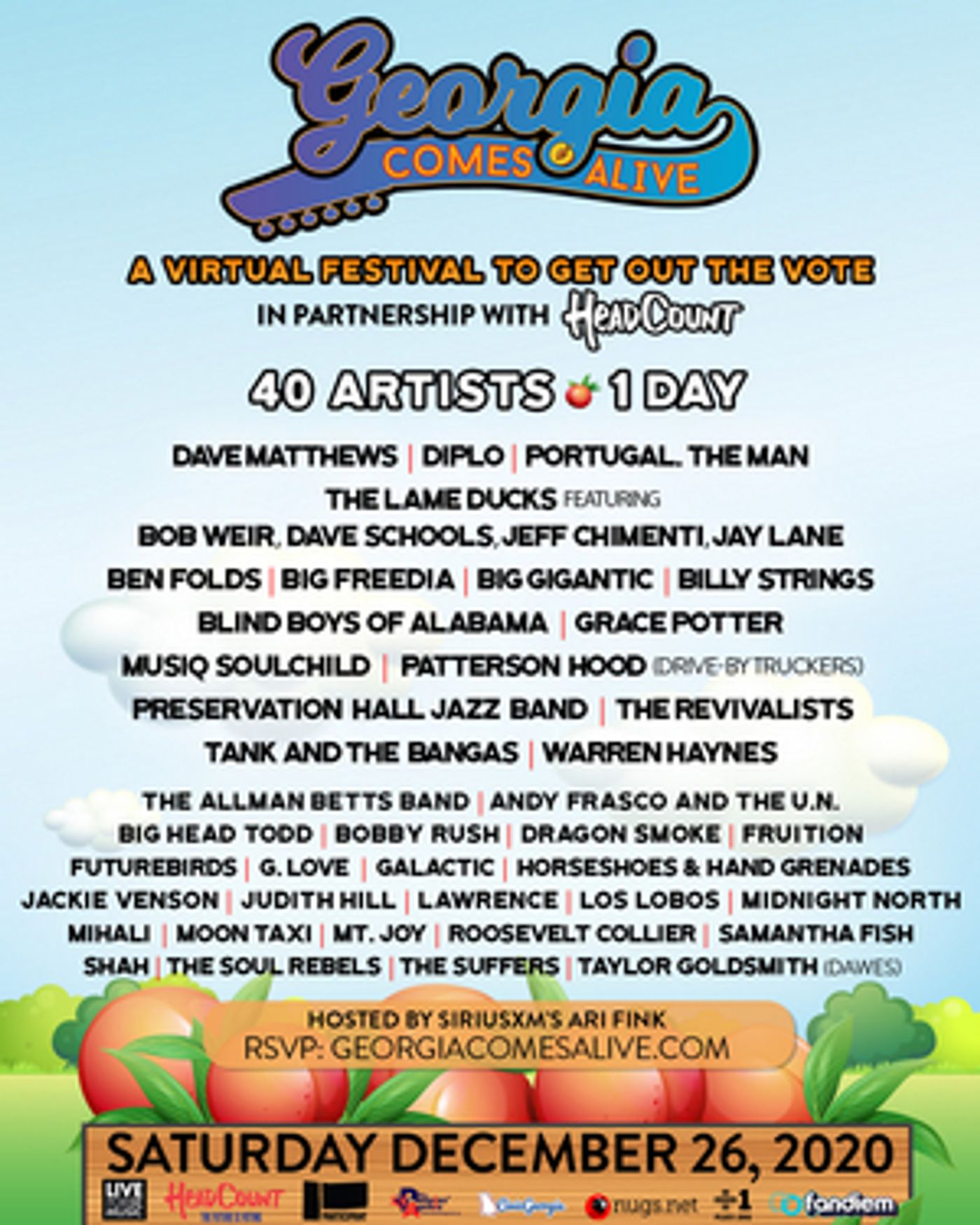 Georgia Comes Alive Virtual Music Festival Announced for Dec. 26  Image