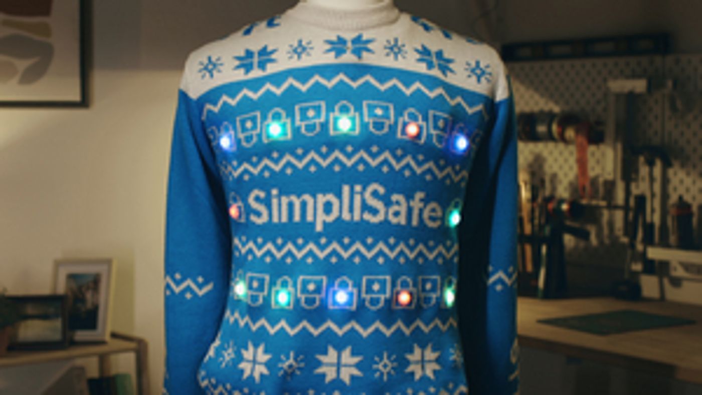 SimpliSafe Launches Tech-Enabled Social Distancing Sweater  Image