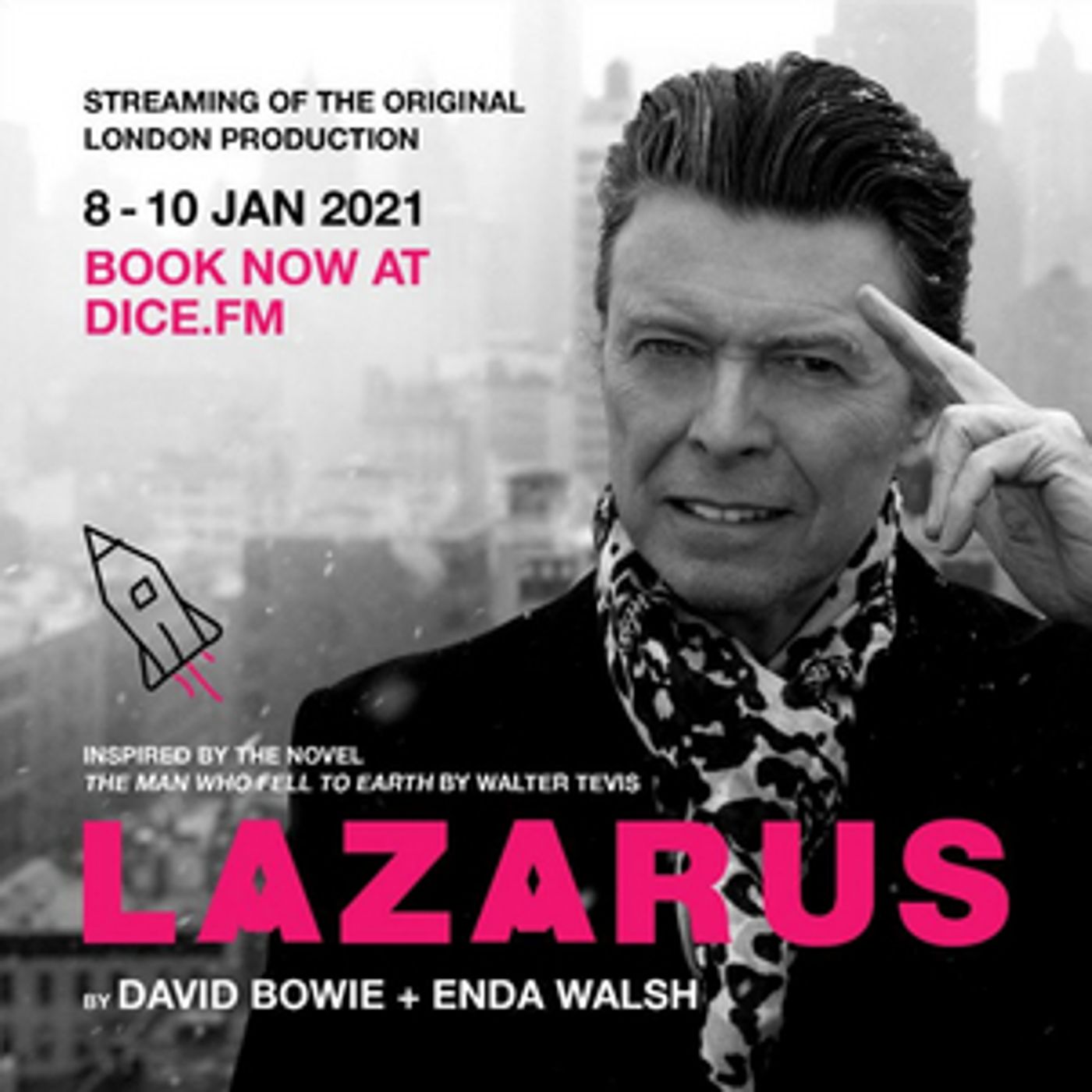 LAZARUS Starring Michael C. Hall and Sophia Anne Caruso to Stream for David Bowie's Birthday LAZARUS Starring Michael C. Hall and Sophia Anne Caruso to Stream for David Bowie's Birthday Image