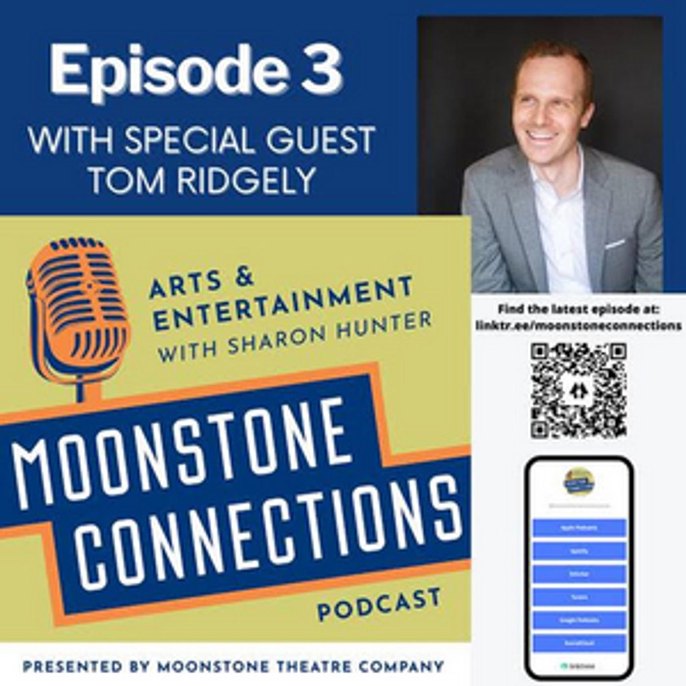 Tom Ridgely Joins MOONSTONE CONNECTIONS Podcast Tom Ridgely Joins MOONSTONE CONNECTIONS Podcast Image