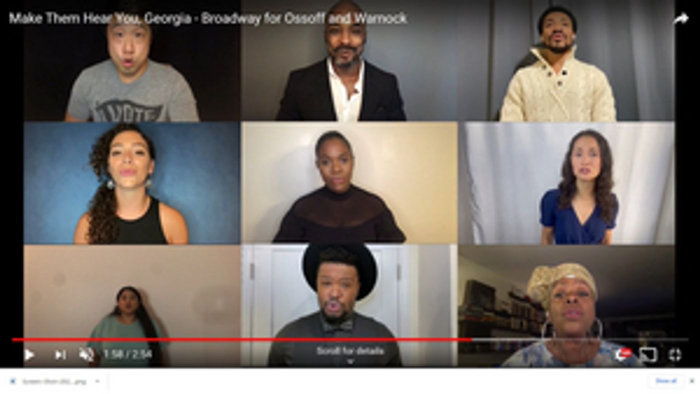 VIDEO: Lillias White, Ariana DeBose and More Sing RAGTIME to Rally for Georgia Runoffs  Image