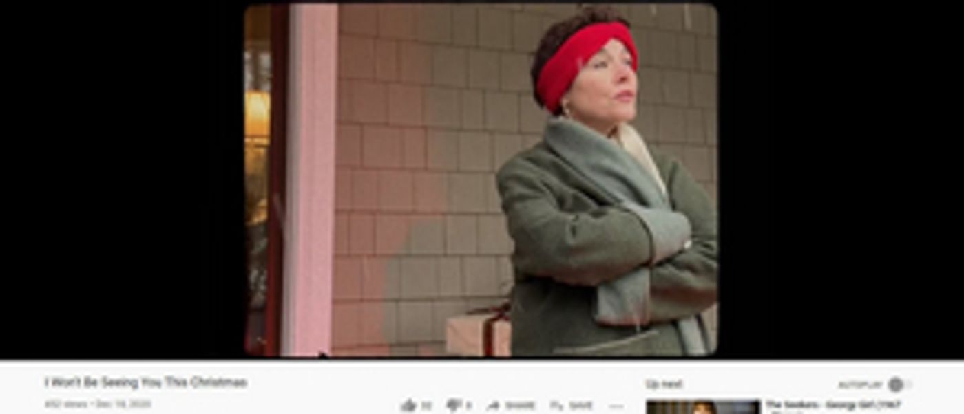 VIDEO:  Christine Andreas Releases Music Video For 'I Won't Be Seeing You This Christmas'  Image