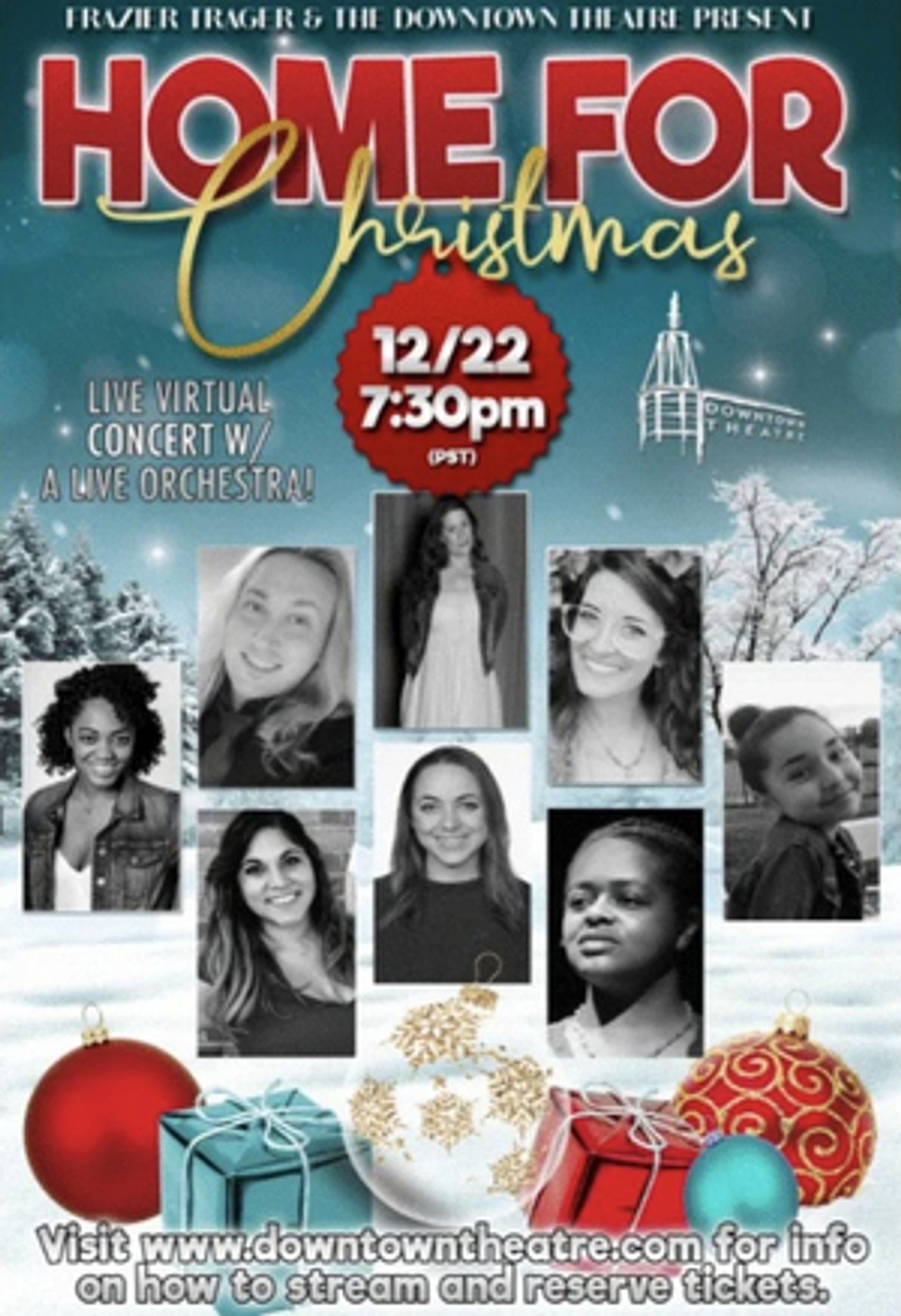 Missouri Street Theatre Presents HOME FOR CHRISTMAS Livestream Missouri Street Theatre Presents HOME FOR CHRISTMAS Livestream Image