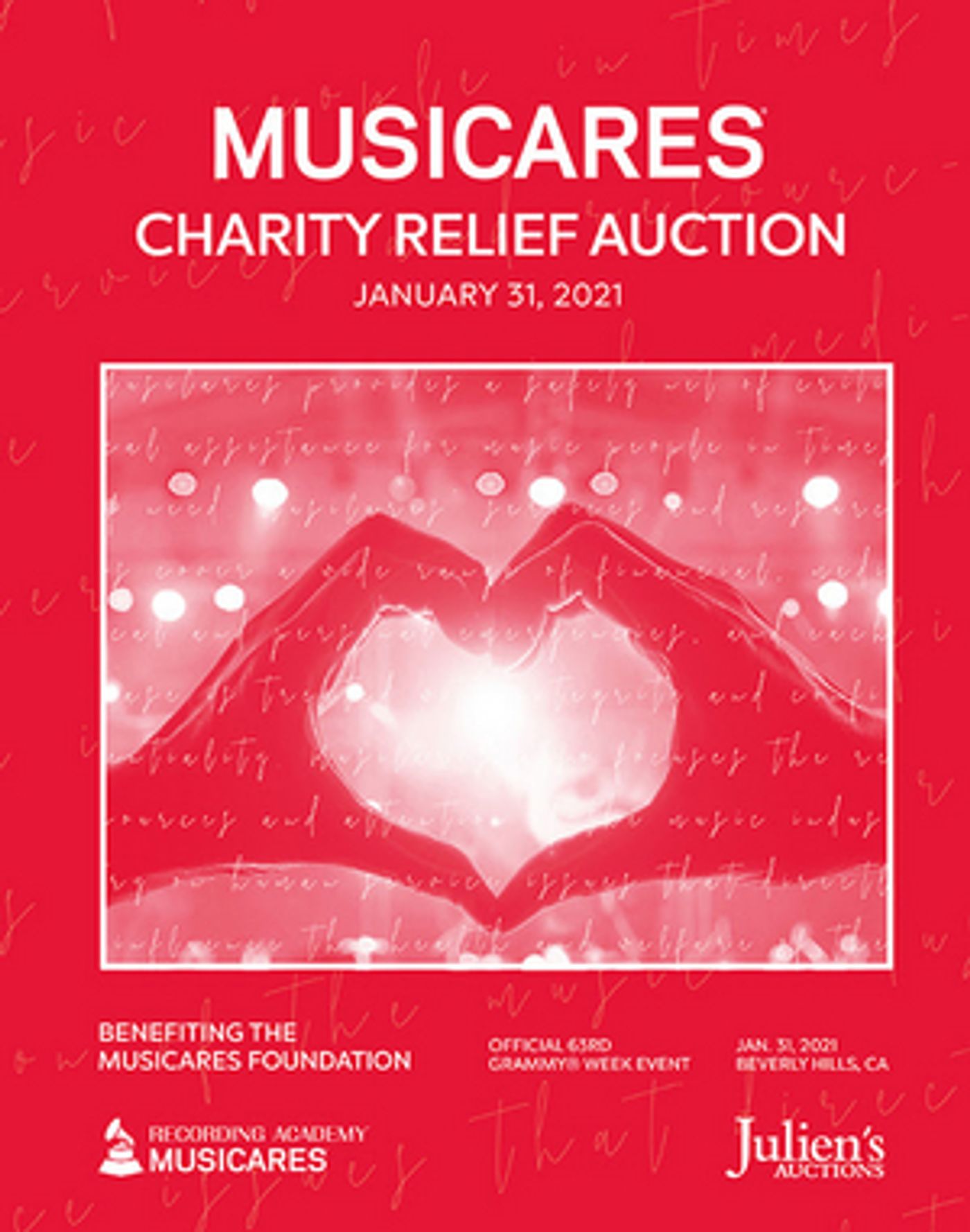 Julien's Auctions & Musicares Announce Headlining Items for Grammy Week Event Julien's Auctions & Musicares Announce Headlining Items for Grammy Week Event Image