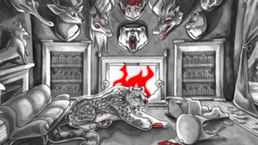 The White Stripes Share 90-Minute Animated Yule Log Video Image