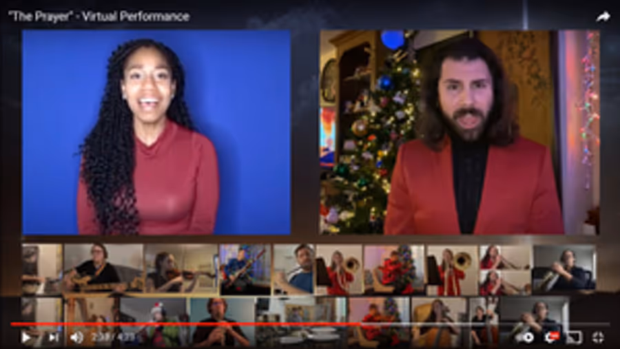 VIDEO: Brittney Johnson and Quentin Garzon Sing