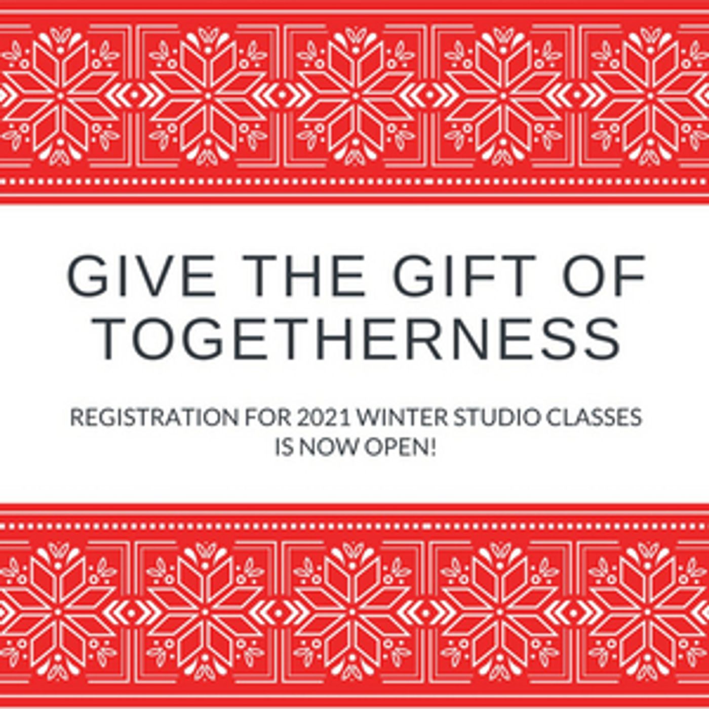 Cape Fear Regional Theatre Announces 2021 Winter Studio Classes  Image