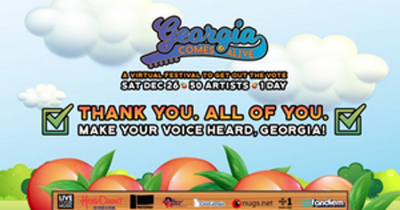 Georgia Comes Alive Virtual Music Festival Raises $170,000  Image