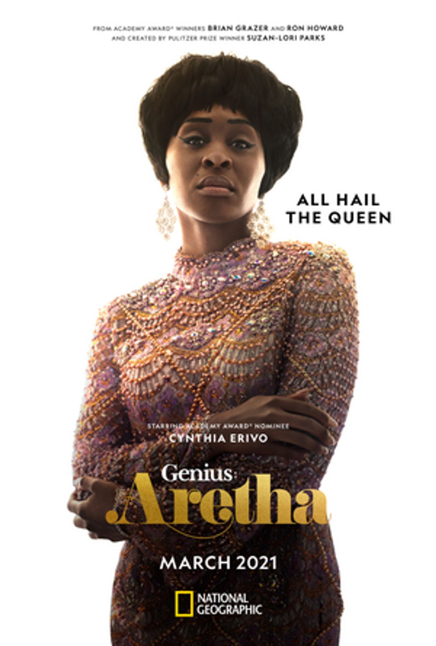 Cynthia Erivo Unveils Key Art for GENIUS: ARETHA  Image