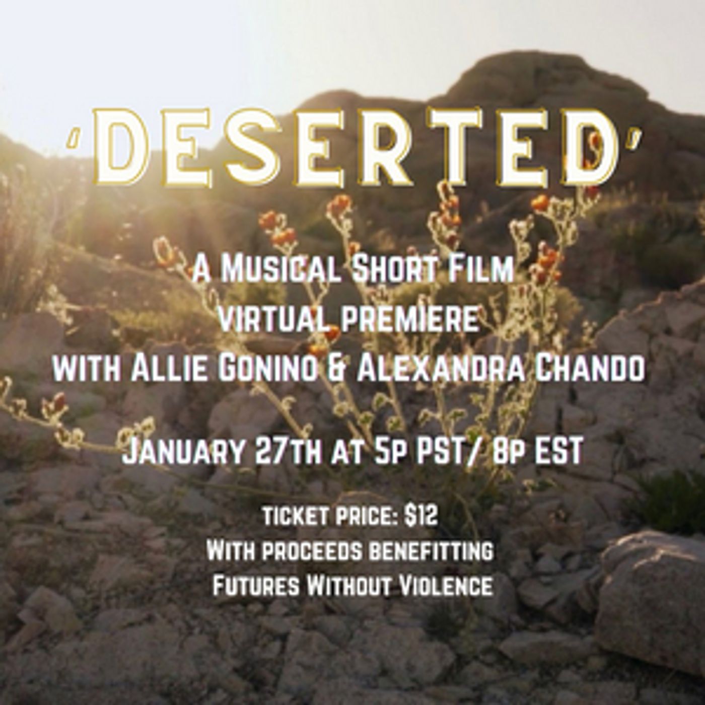 DESERTED Musical Short Film Announces Virtual Premiere DESERTED Musical Short Film Announces Virtual Premiere Image