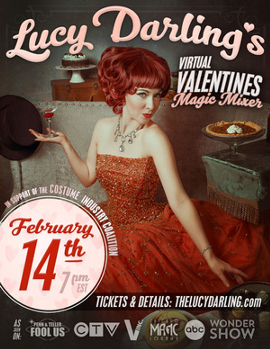 LUCY DARLING Presents VIRTUAL VALENTINES MAGIC MIXER Image