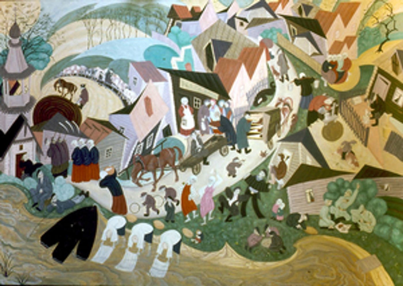 'Painted Poetry: Alexander Gassel' Opens at Museum of Russian Icons  Image