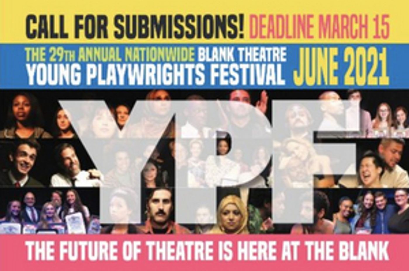 Submissions Now Open For The Blank Theatre's 29th Annual Nationwide Young Playwrights Festival  Image