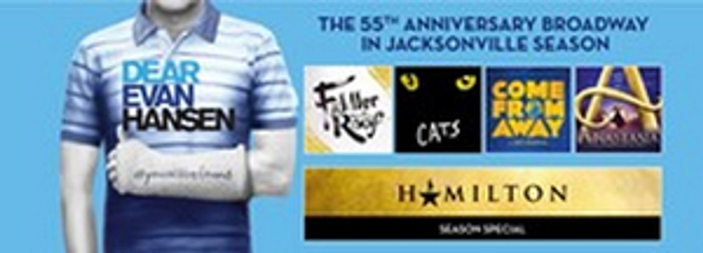 FSCJ Artist Series Broadway in Jacksonville Announces Rescheduled Dates for 55th Anniversary Season  Image