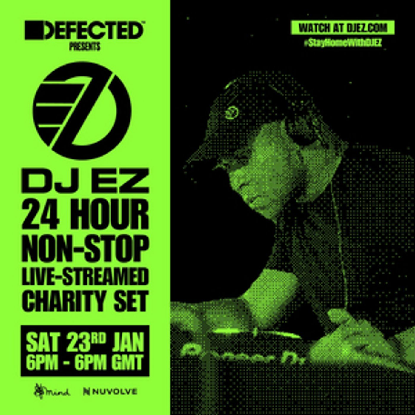 DJ EZ Joins Forces With Defected Records For Yet Another 24-Hour Charity Set  Image