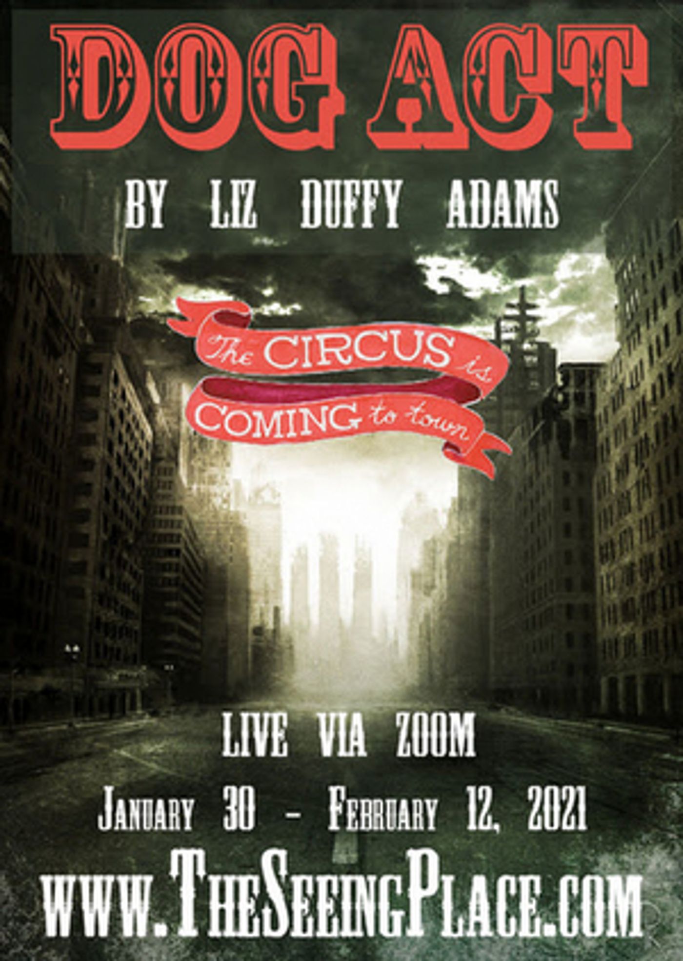 The Seeing Place Theater Presents DOG ACT  Image