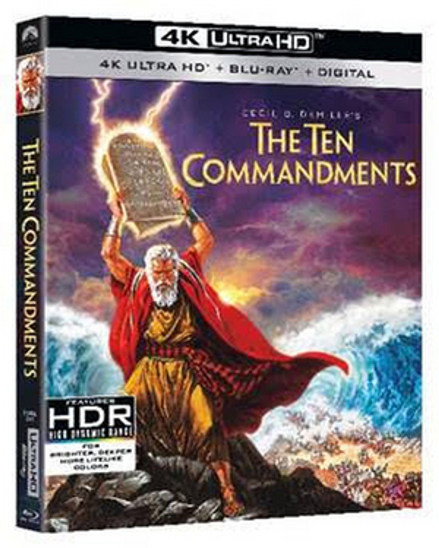 THE TEN COMMANDMENTS Debuts on 4K Ultra HD March 30th  Image