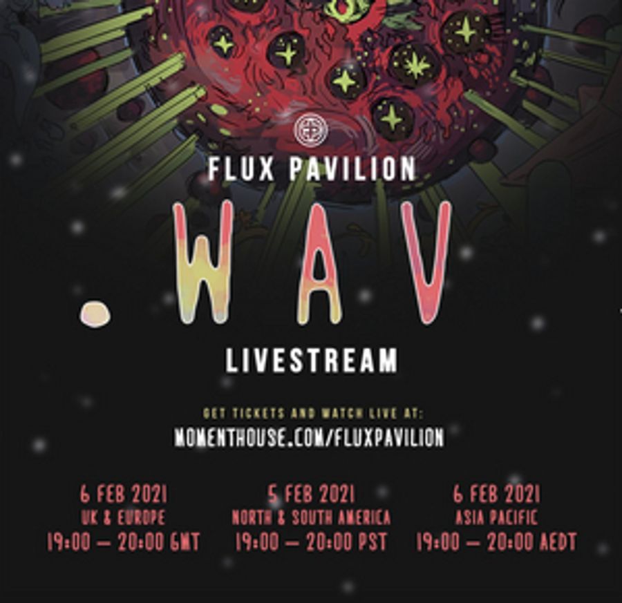 Flux Pavilion Announces Album Launch Livestream On Moment House  Image