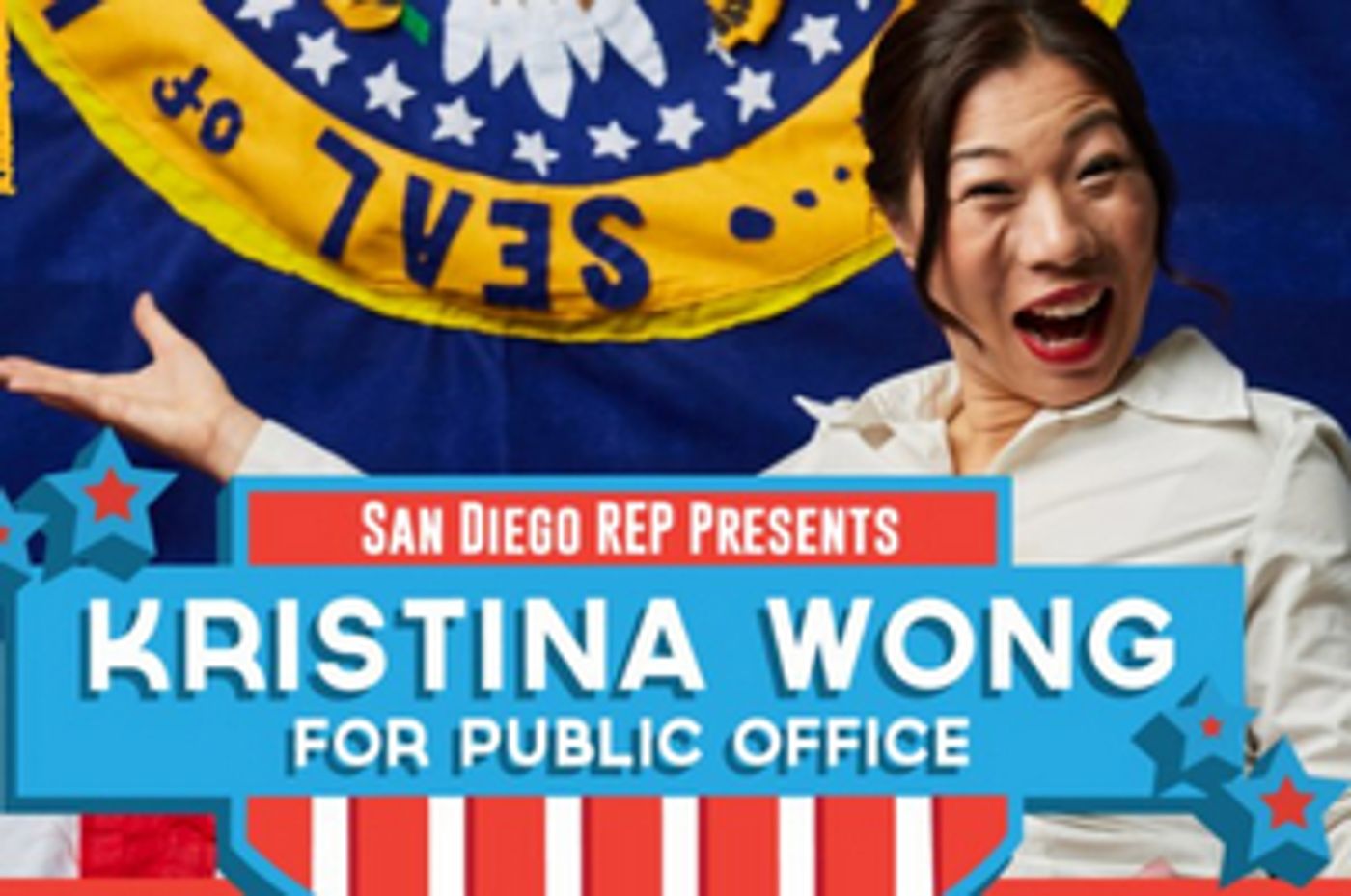 Interview: Kristina Wong talks about creating  KRISTINA WONG FOR PUBLIC OFFICE playing at San Diego Repertory Theatre  Image