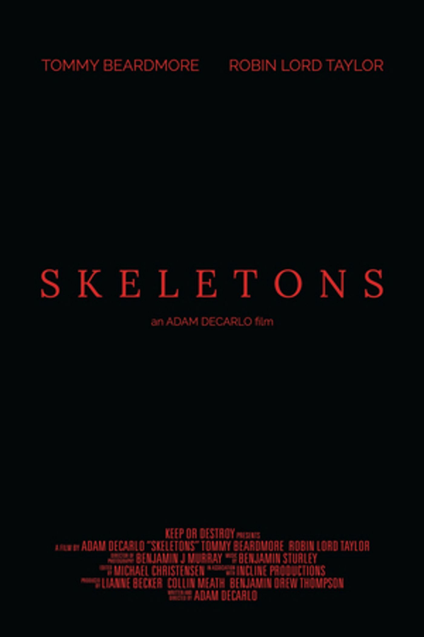 Interview: Adam DeCarlo, Tommy Beardmore & Robin Lord Taylor of SKELETONS  Image