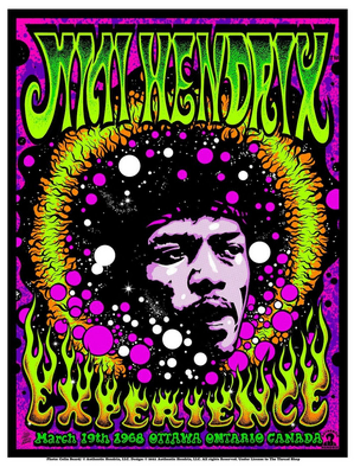 ECHO Set to Release Limited Edition Print Series of Jimi Hendrix  Image