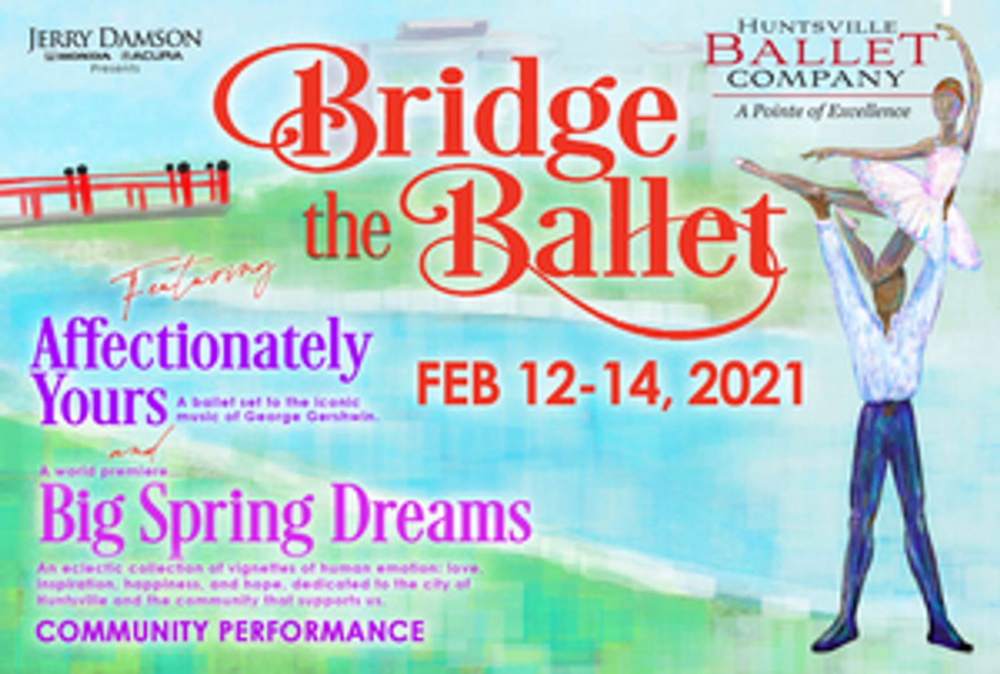 Huntsville Ballet Announces Fundraising Event, BRIDGE THE BALLET Huntsville Ballet Announces Fundraising Event, BRIDGE THE BALLET Image