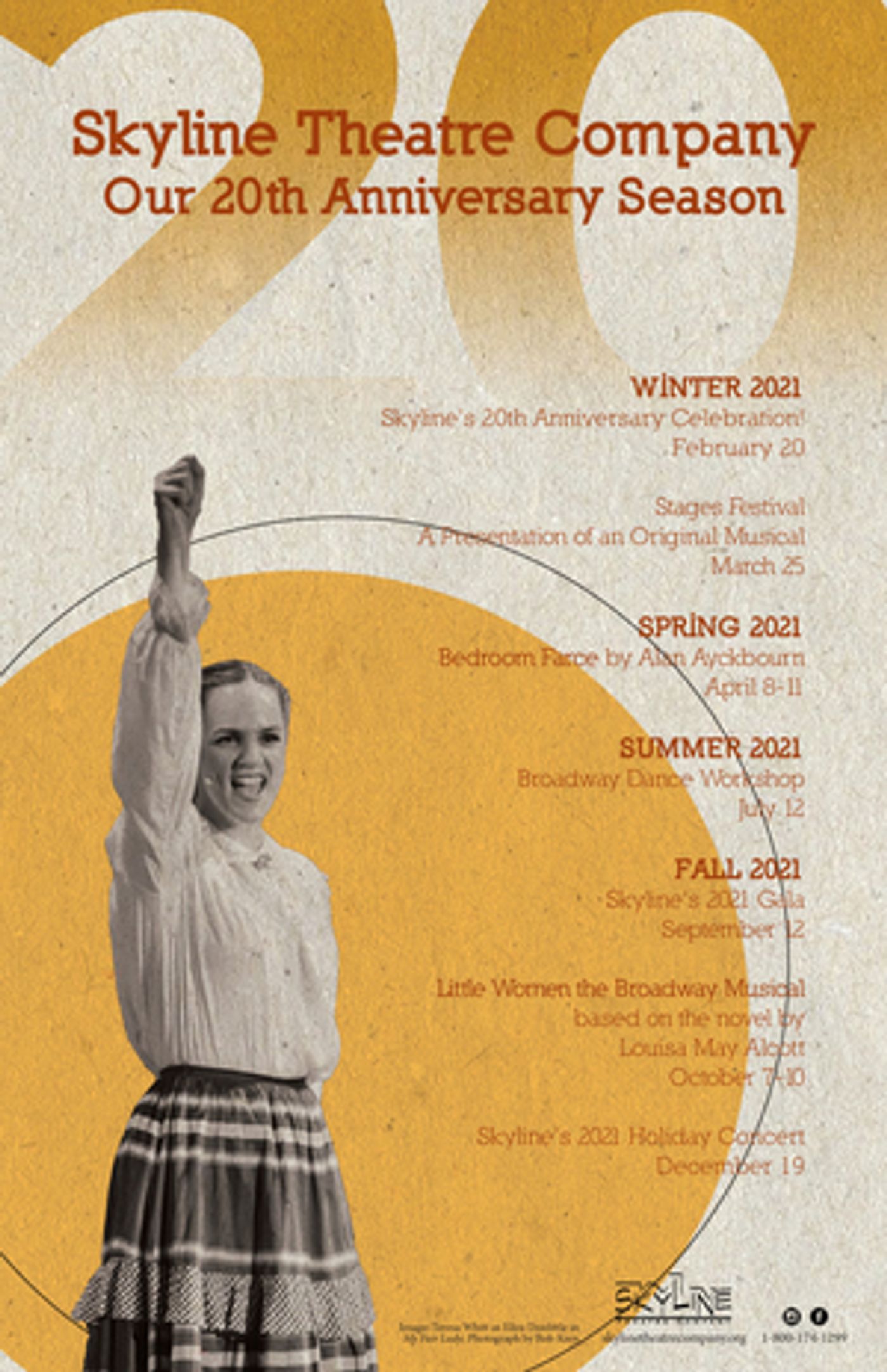 Skyline Theatre Company Announces Exciting 20th Anniversary Season and an Expanded Staff Skyline Theatre Company Announces Exciting 20th Anniversary Season and an Expanded Staff Image