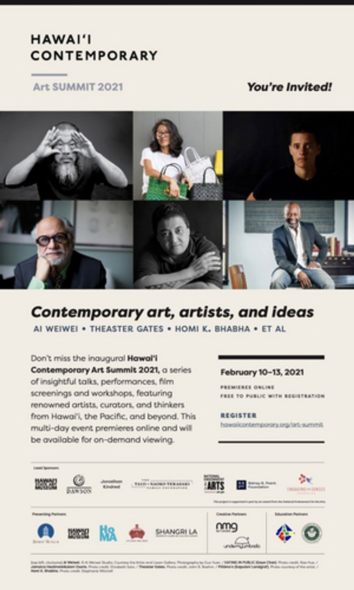 Hawai'i Contemporary Announces Art Summit 2021 Hawai'i Contemporary Announces Art Summit 2021 Image