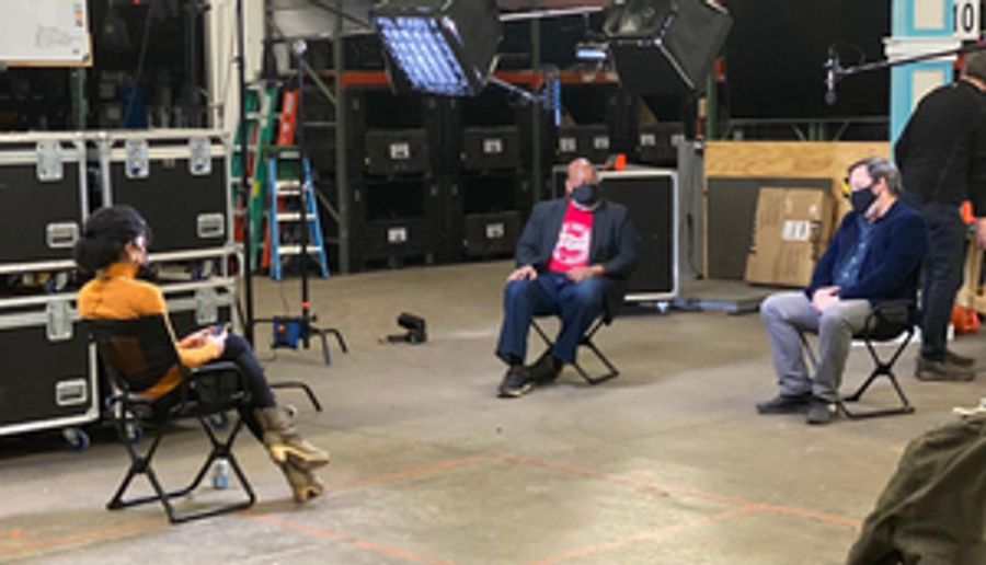 CBS EVENING NEWS Spotlights Collaboraction's Online New Talk Show BECOMING: UNLEARNING WHITE SUPREMACY  Image