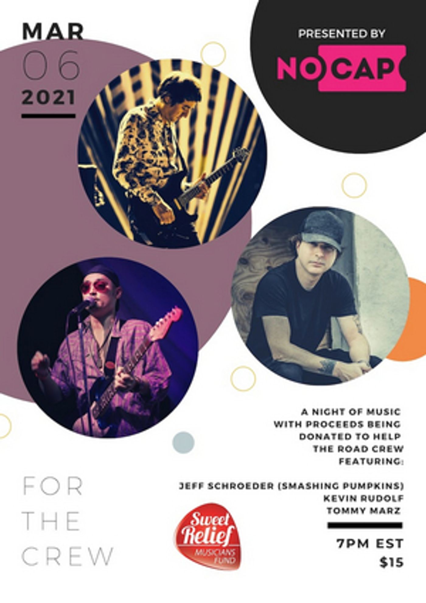 'For The Crew' Benefit Announced For March 6  Image