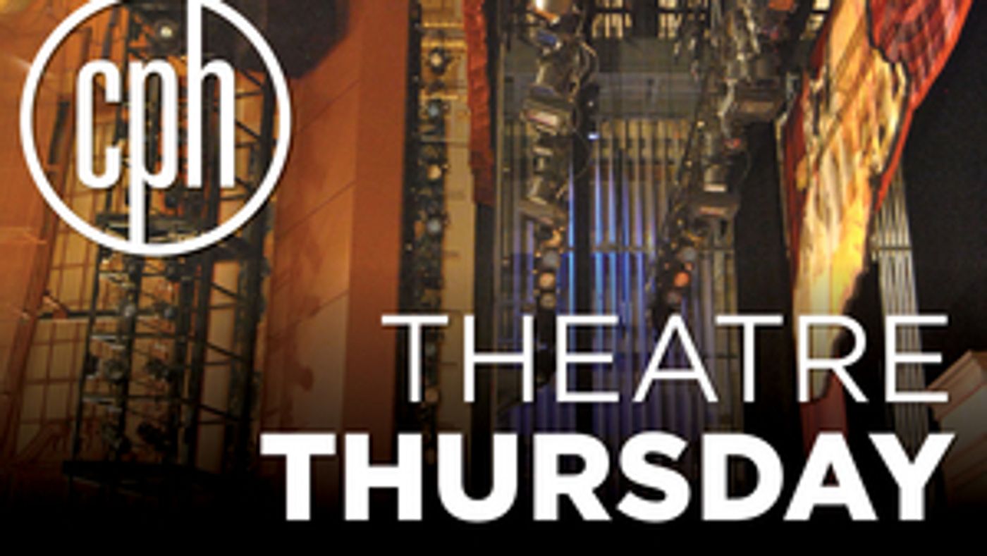 Cleveland Play House Presents Next Installment of THEATRE THURSDAY: THE ART OF CONNECTION  Image