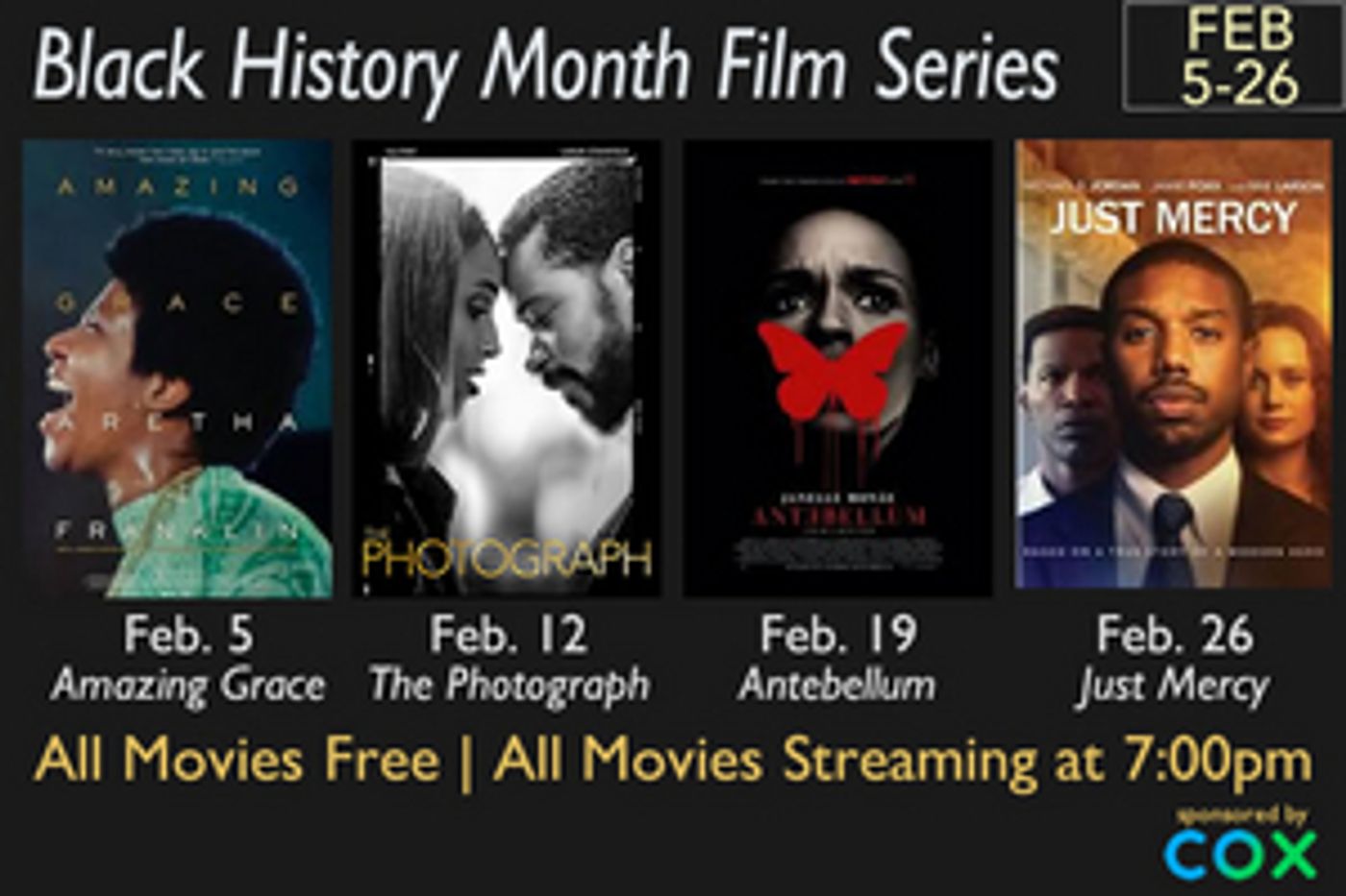 Douglass Theatre Launches Black History Month Film Series With AMAZING GRACE  Image