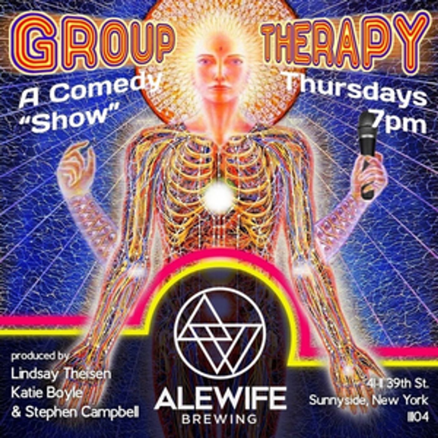 Group Therapy Comedy Outdoor Show to Take Place at Alewife Sunnyside  Image