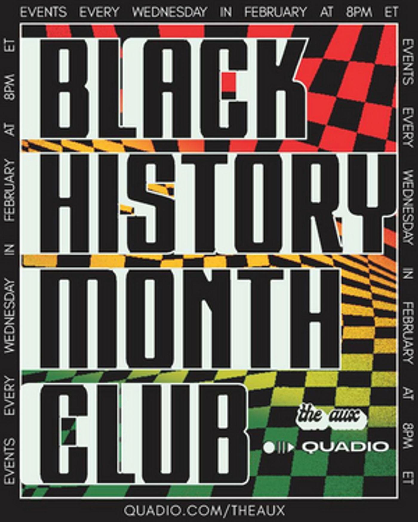 QUADIO's Black History Month Club Builds Partnership with The Aux  Image