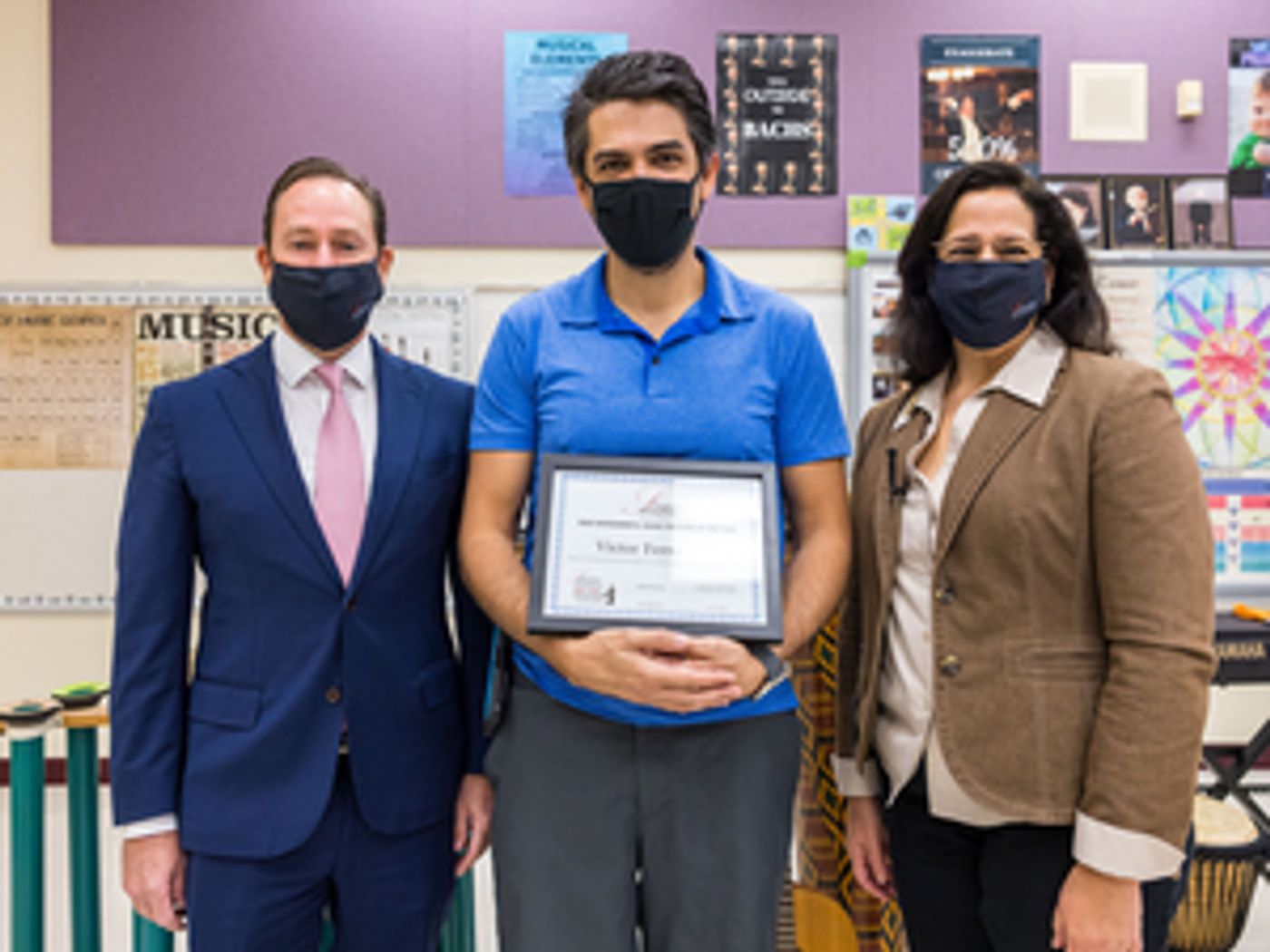 Palm Beach Symphony Names Victor Fernandez Instrumental Music Teacher of the Year Palm Beach Symphony Names Victor Fernandez Instrumental Music Teacher of the Year Image