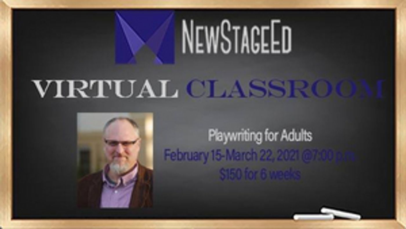 New Stage Theatre Hosts Playwriting For Adults Workshop With Joe Frost  Image