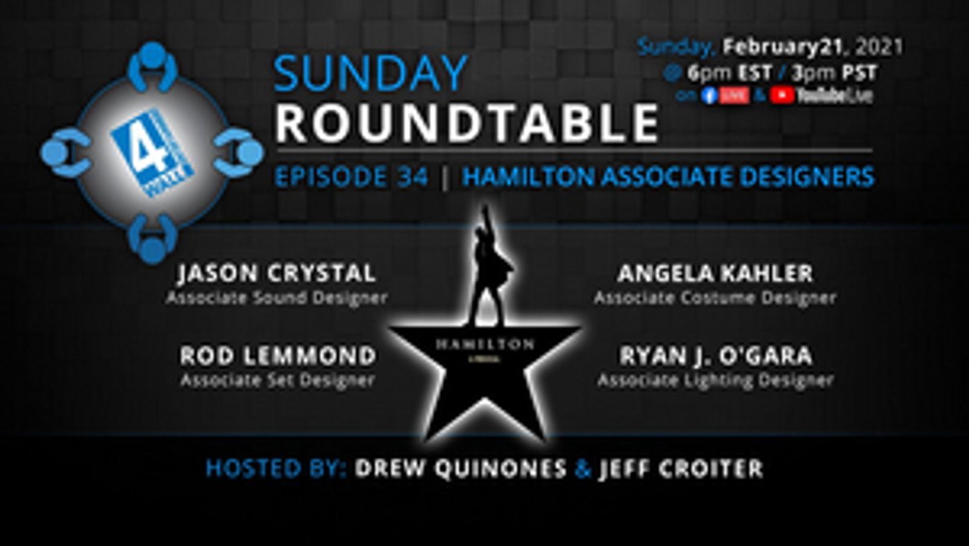 HAMILTON Associate Designers Join 4Wall Sunday Roundtable  Image