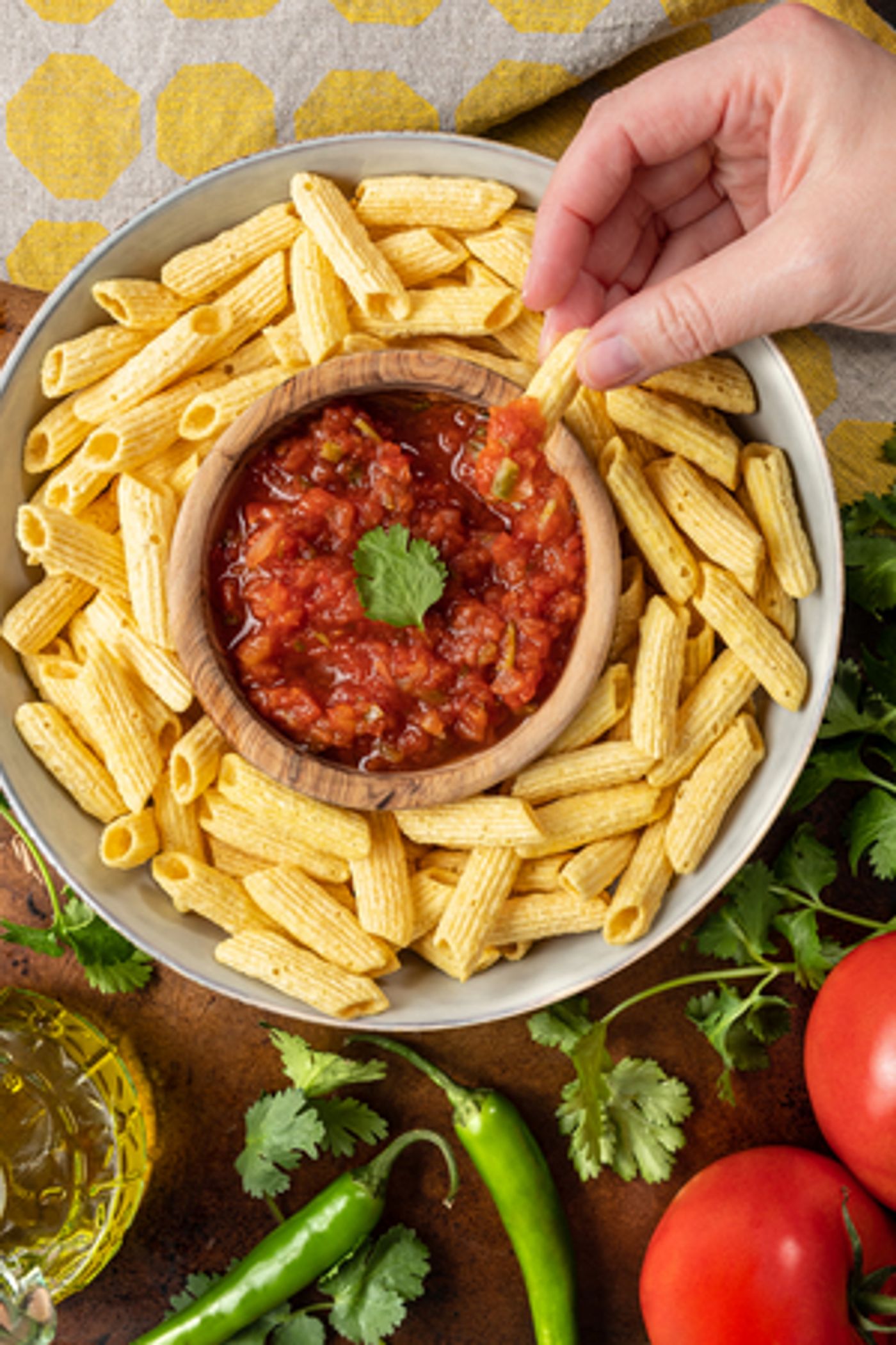 Penne Straws and The Jersey Tomato Co. for your Next Snack Attack  Image