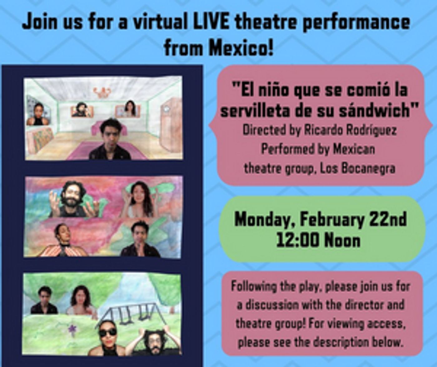 Northern Michigan University Group Performs EL NINO QUE SE COMIO LA SERVILLETA DE SU SANDWICH  Image