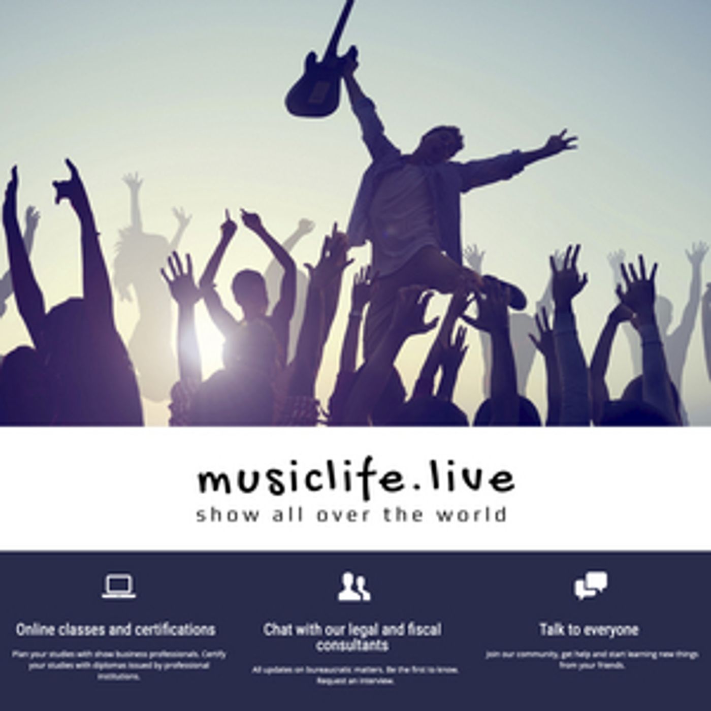 MUSICLIFE.LIVE  DA UN'IDEA DI ASTRALMUSIC  - Comunicato Stampa  Image