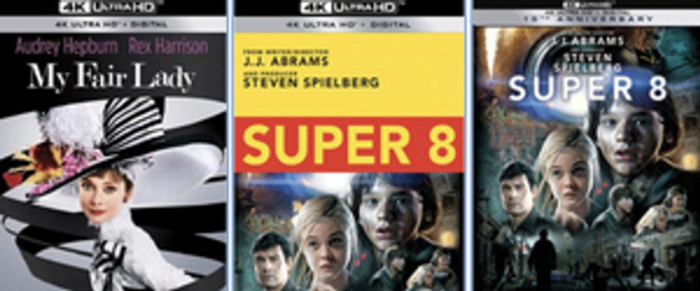 Paramount to Release MY FAIR LADY and SUPER 8 on 4k Ultra HD  Image