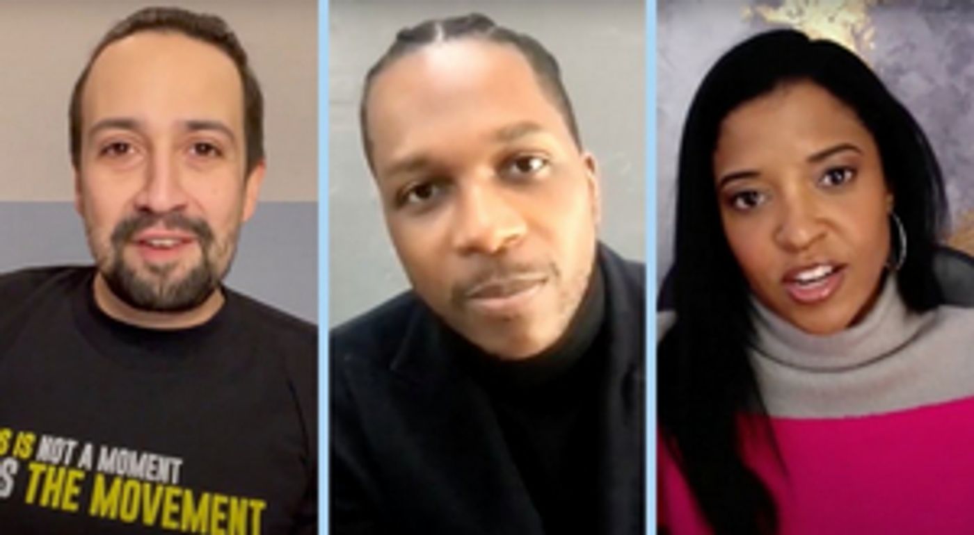 VIDEO: Lin-Manuel Miranda, Leslie Odom Jr. & Renée Elise Goldsberry Take Us 'Behind the Scene' of HAMILTON  Image