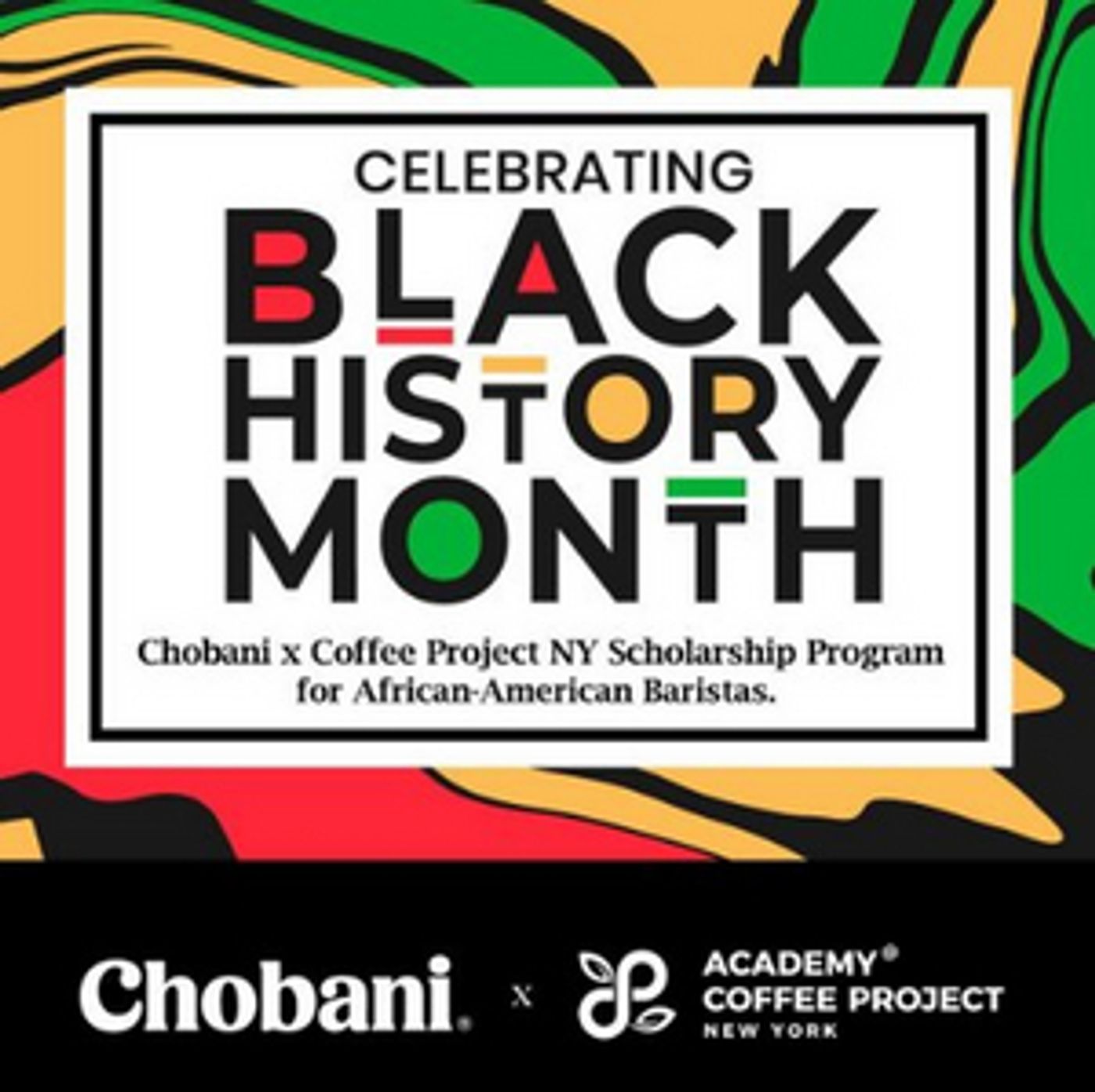 COFFEE PROJECT NEW YORK and CHOBANI Scholarship Program for African American Baristas  Image
