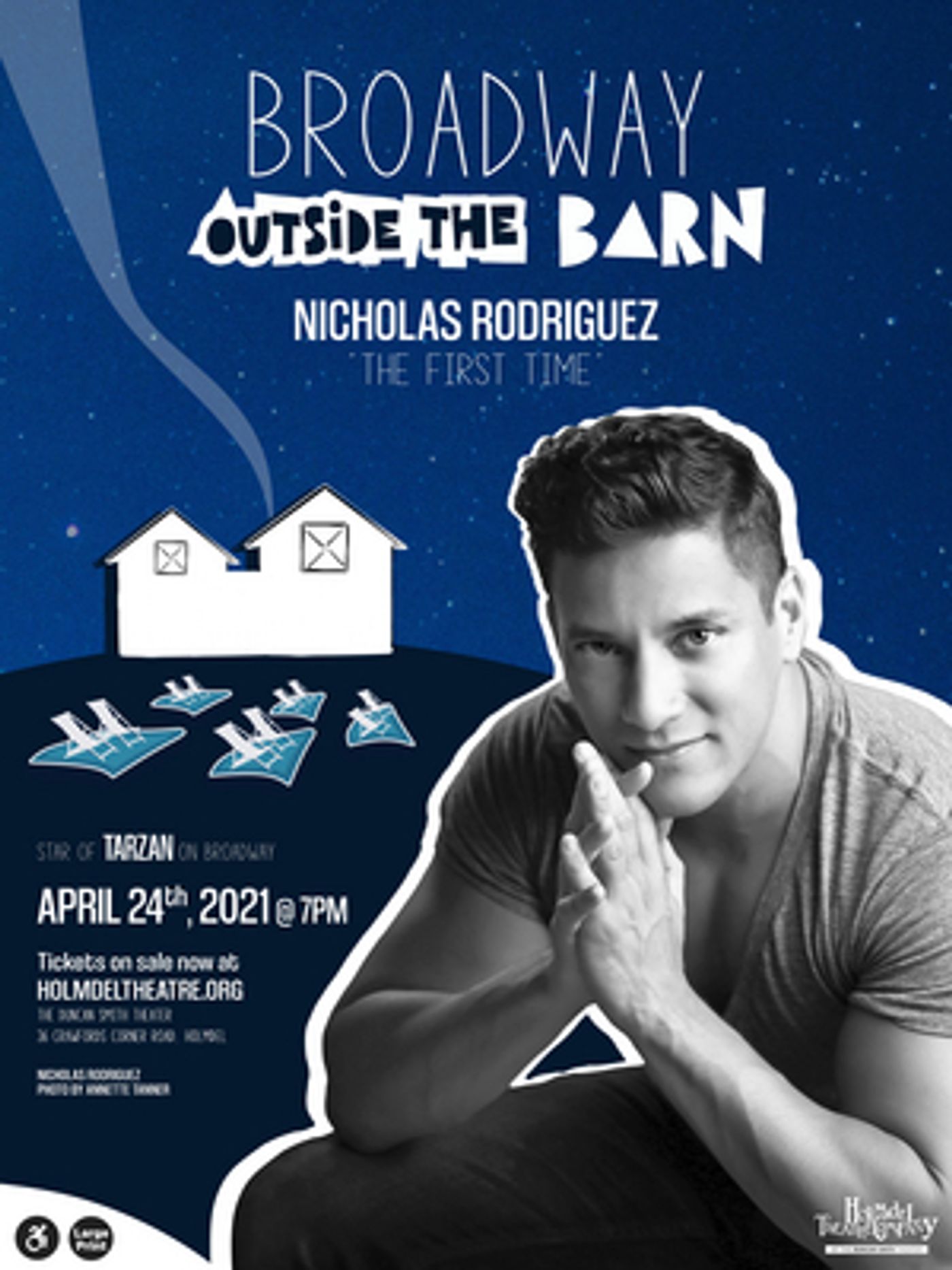 Broadway OUTSIDE The Barn Returns With Nicholas Rodriguez Broadway OUTSIDE The Barn Returns With Nicholas Rodriguez Image